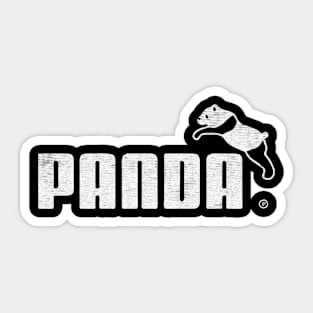 Panda roar Sticker